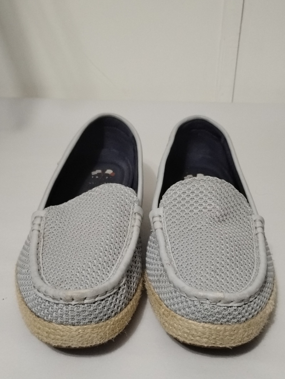 Cole Haan Women’s 8.5 Light Gray Espadrille‎ Slip-Ons